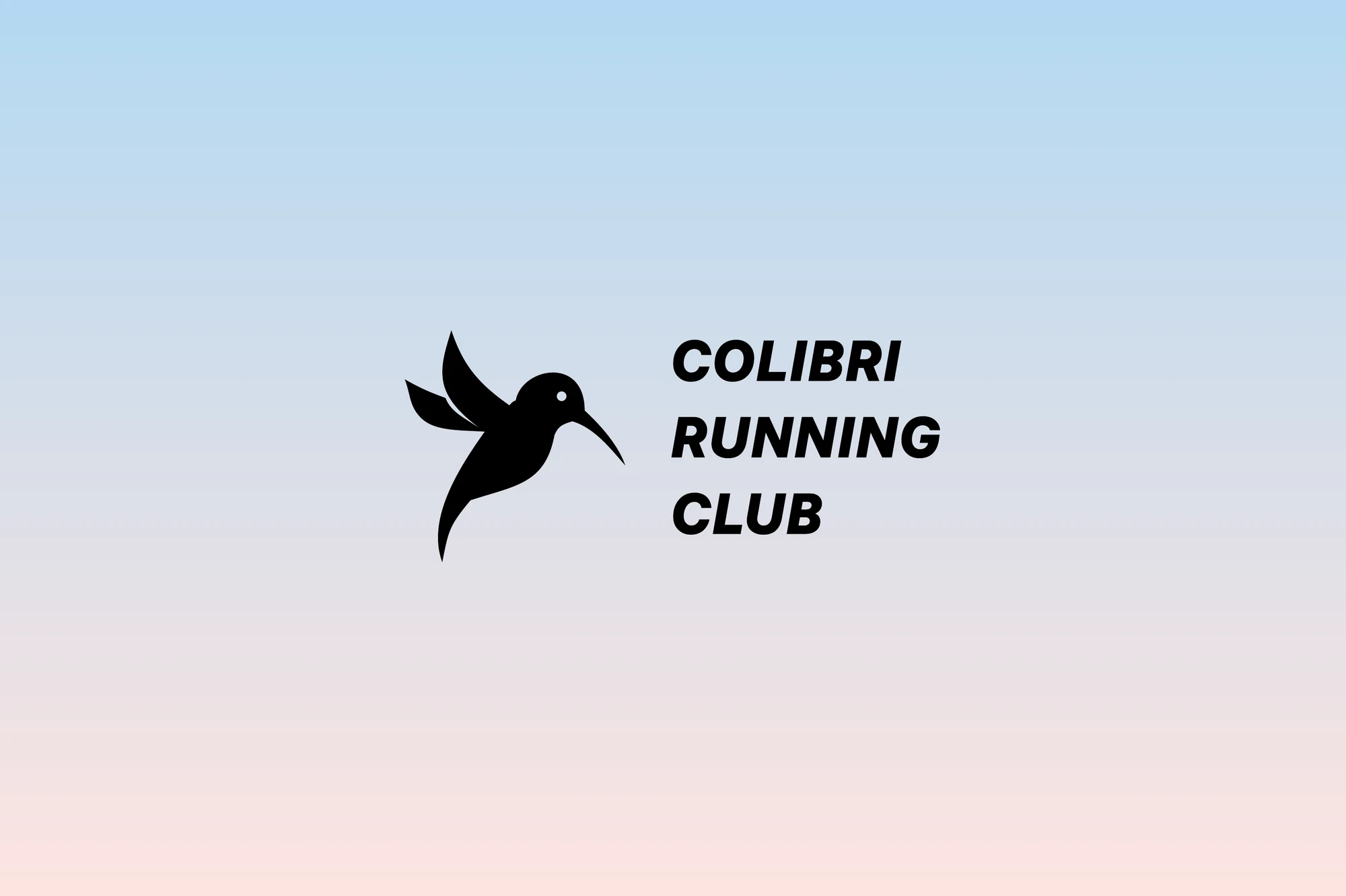 Colibri Running Club flag
