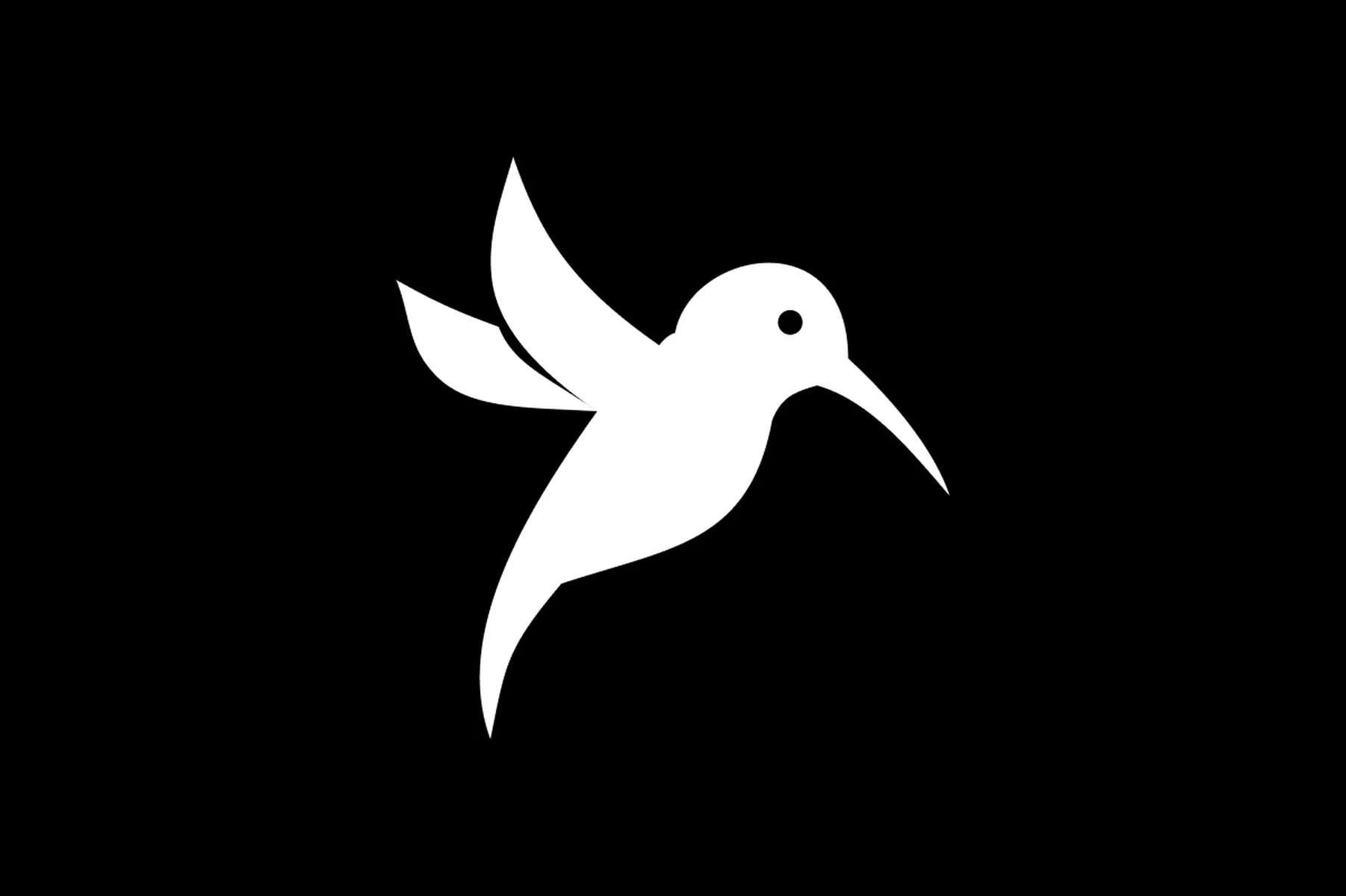 Logo on dark