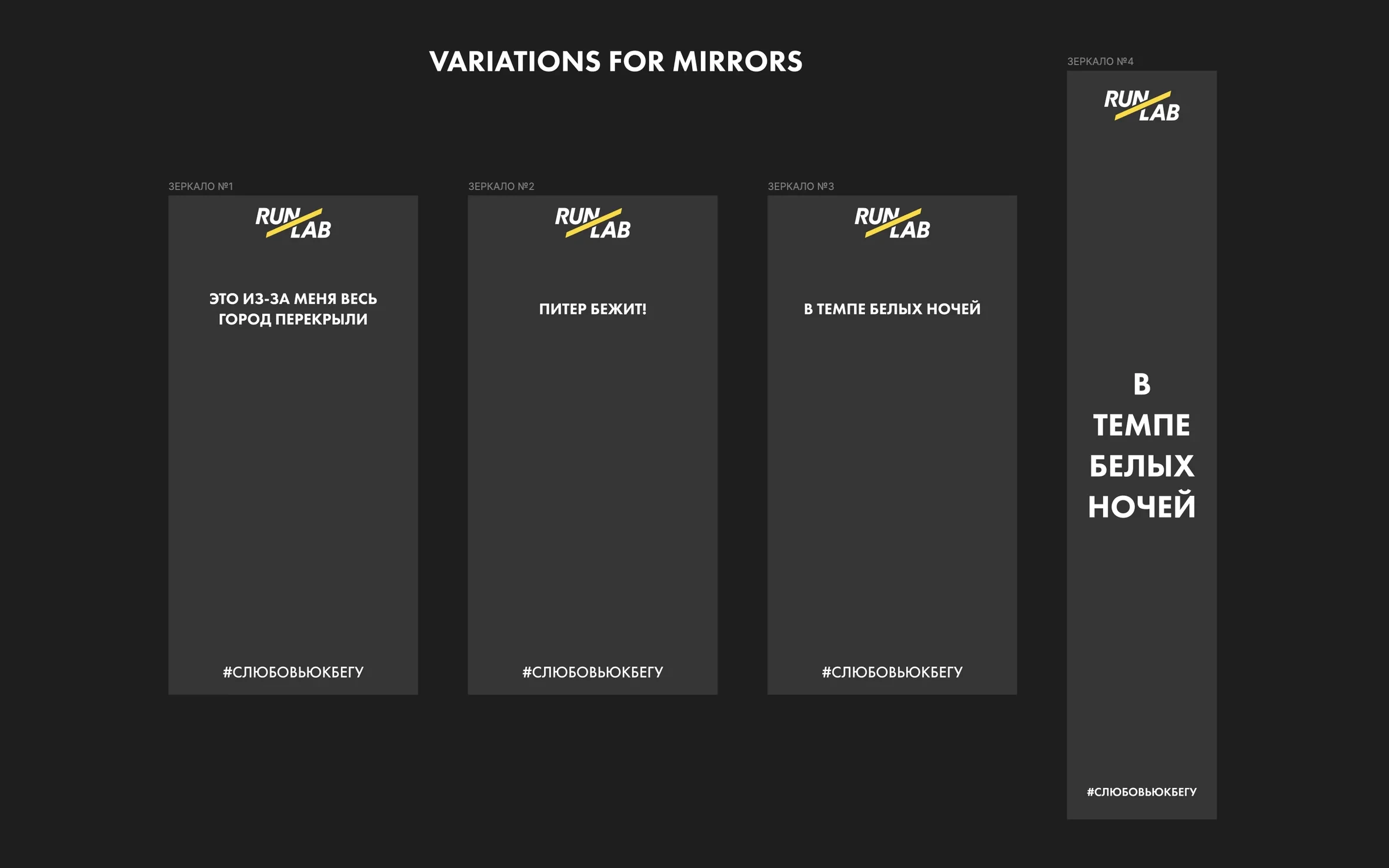 Copy options for the mirrors